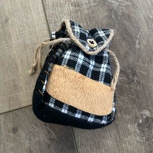 Hobby Lobby Buffalo Check Backpack Ornament